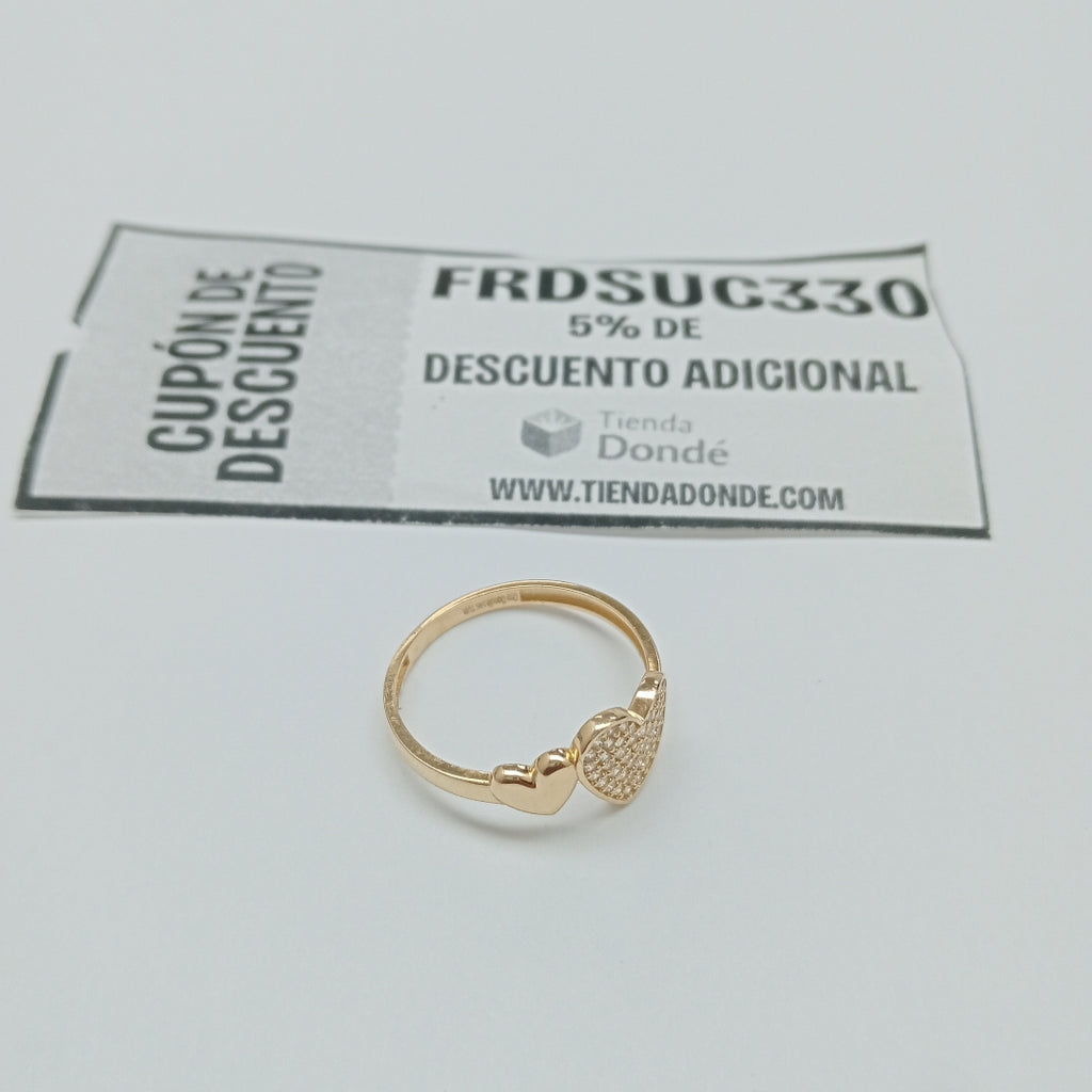 ANILLOS DAMA ORO 14K 2 (NUEVO)