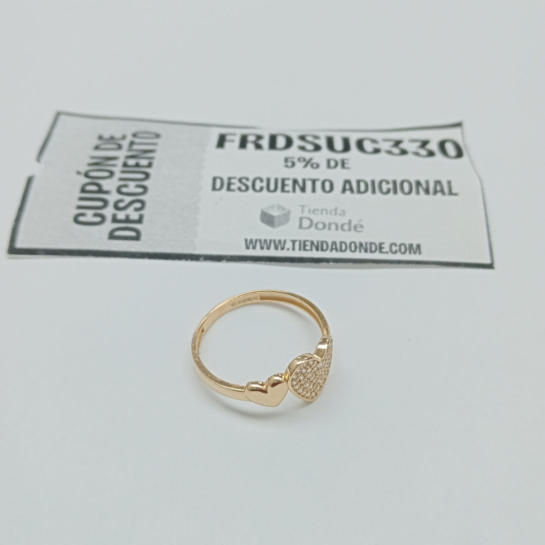 ANILLOS DAMA ORO 14K 2 (NUEVO)