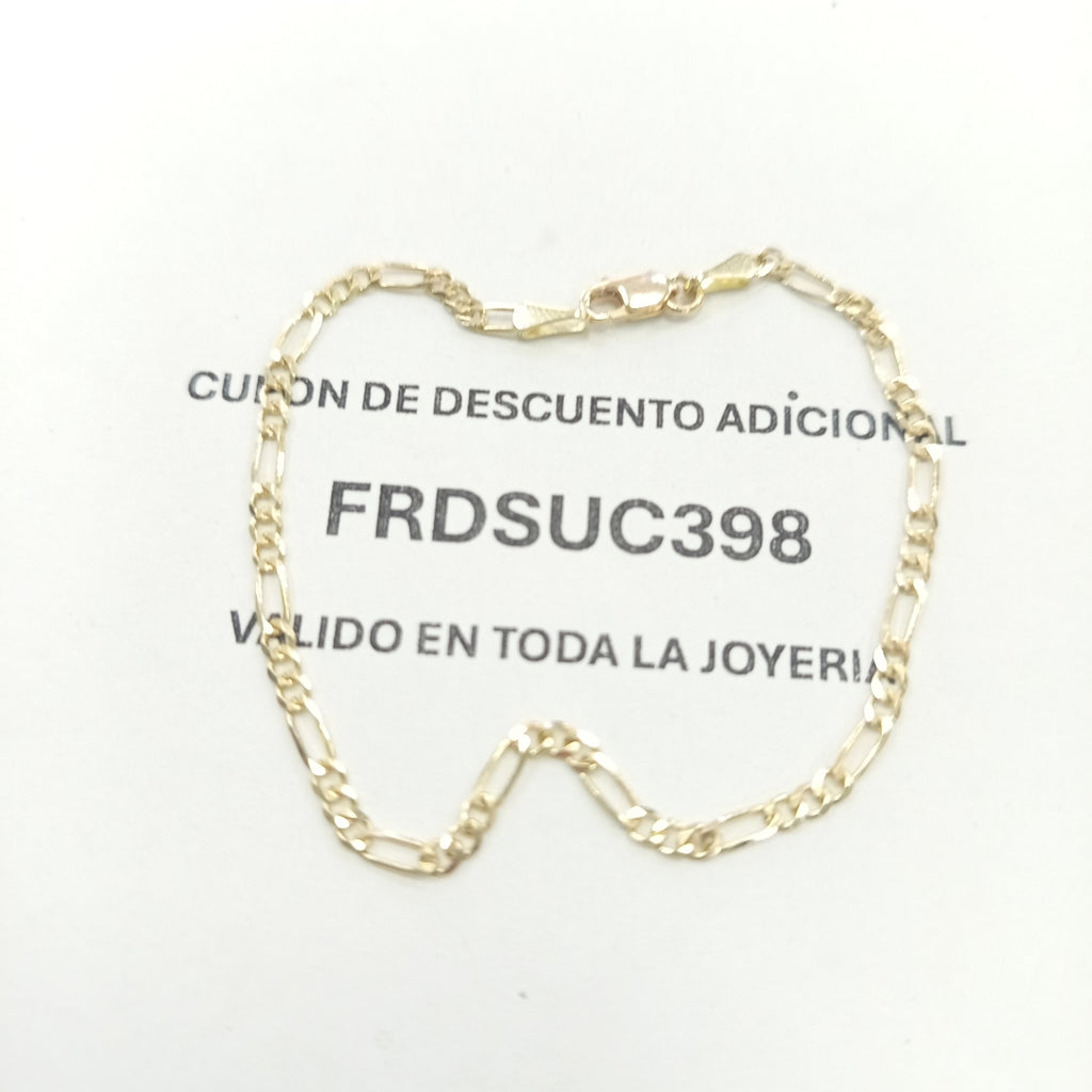 PULSERA 3X1 14K 18 CM 2 GR (NUEVO)
