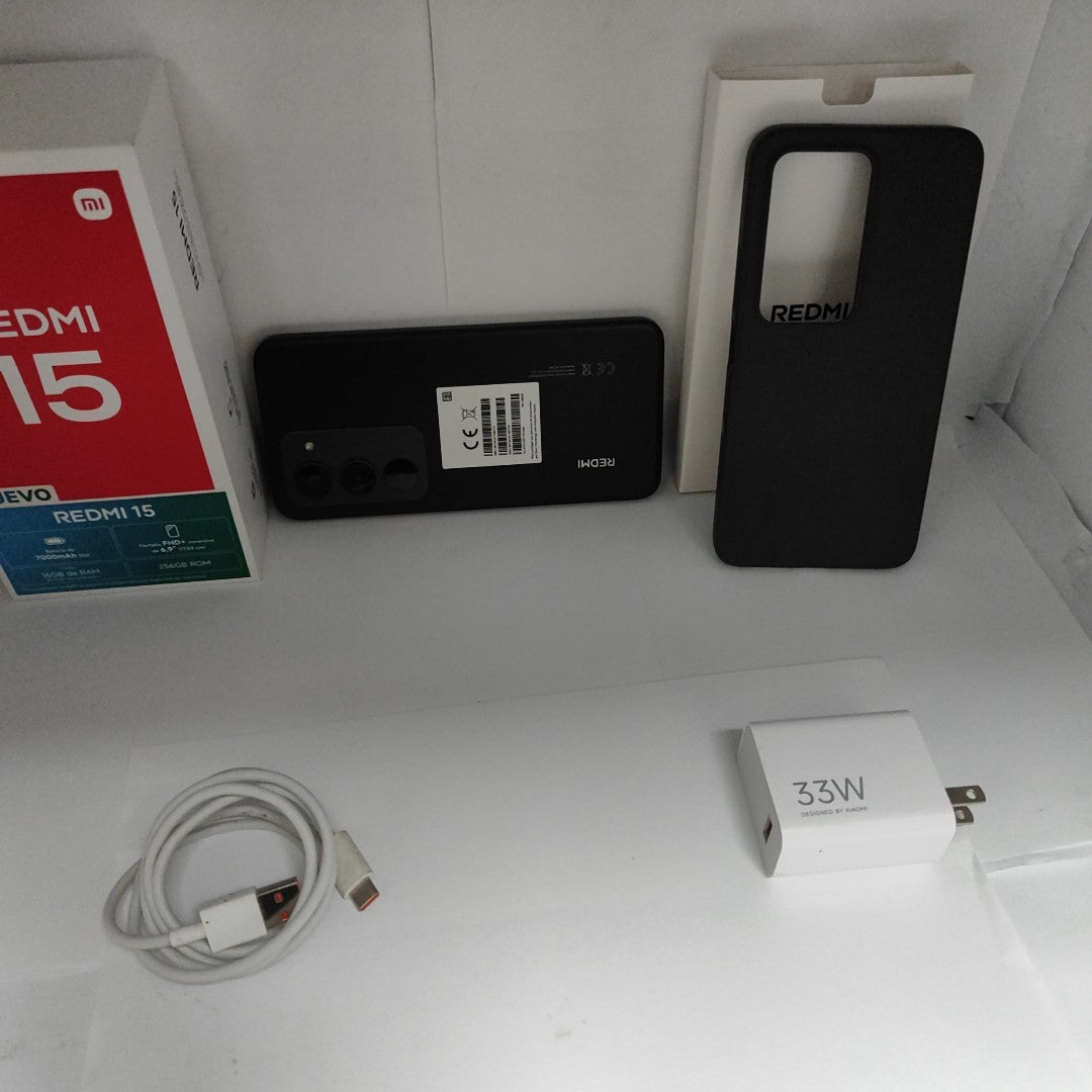 CELULAR XIAOMI REDMI 15 25062RN2DL (2025) 256 GB 8 GB RAM