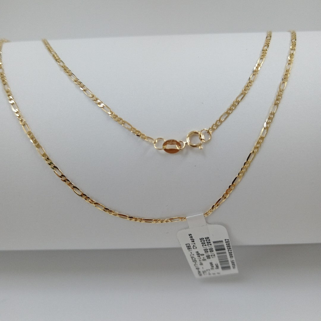 CADENAS CARTIER 3 1 AMARILLA ORO 14K 1.9 (NUEVO)
