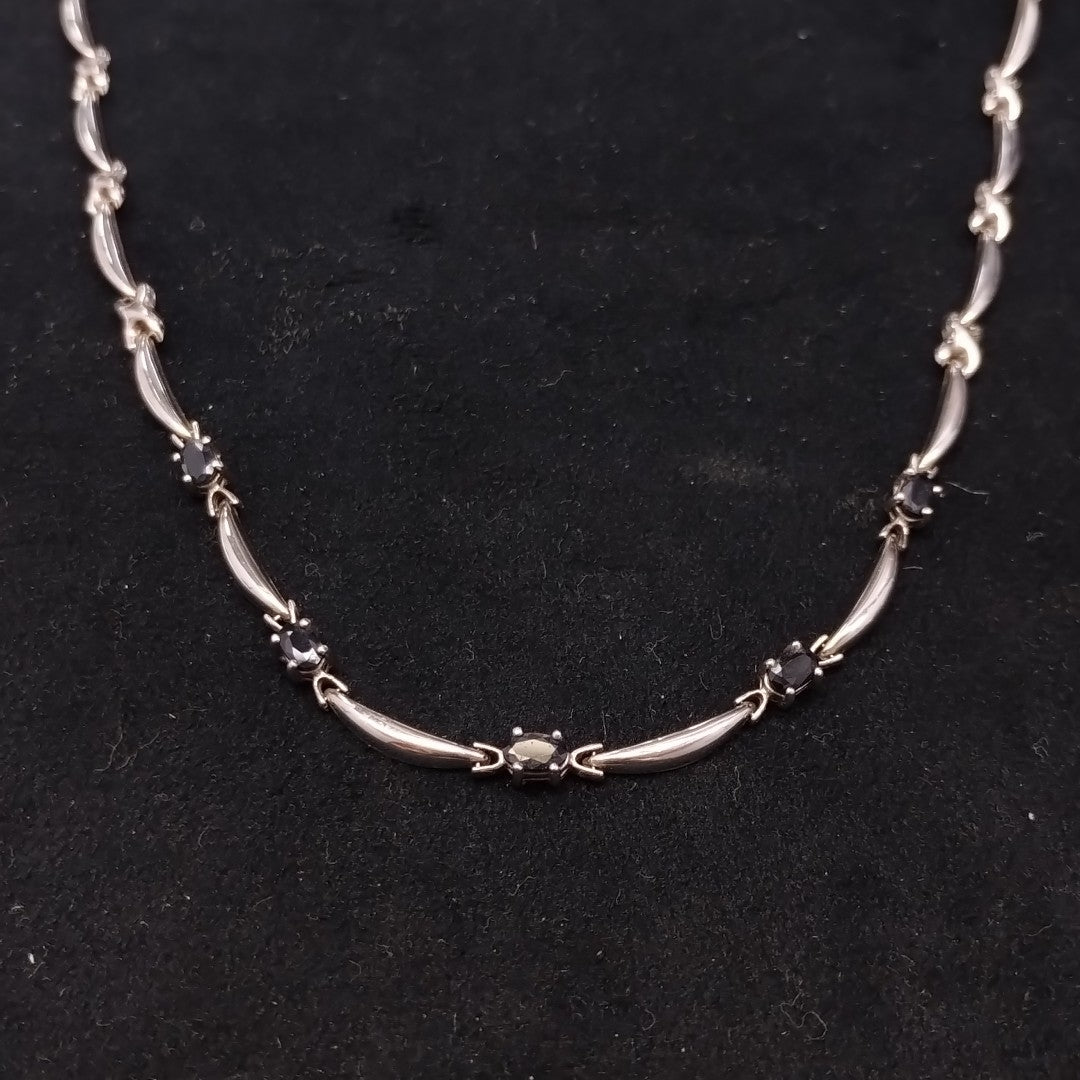 GARGANTILLA ORO BLANCO 14 K 8.9 GRMS (SEMINUEVO)