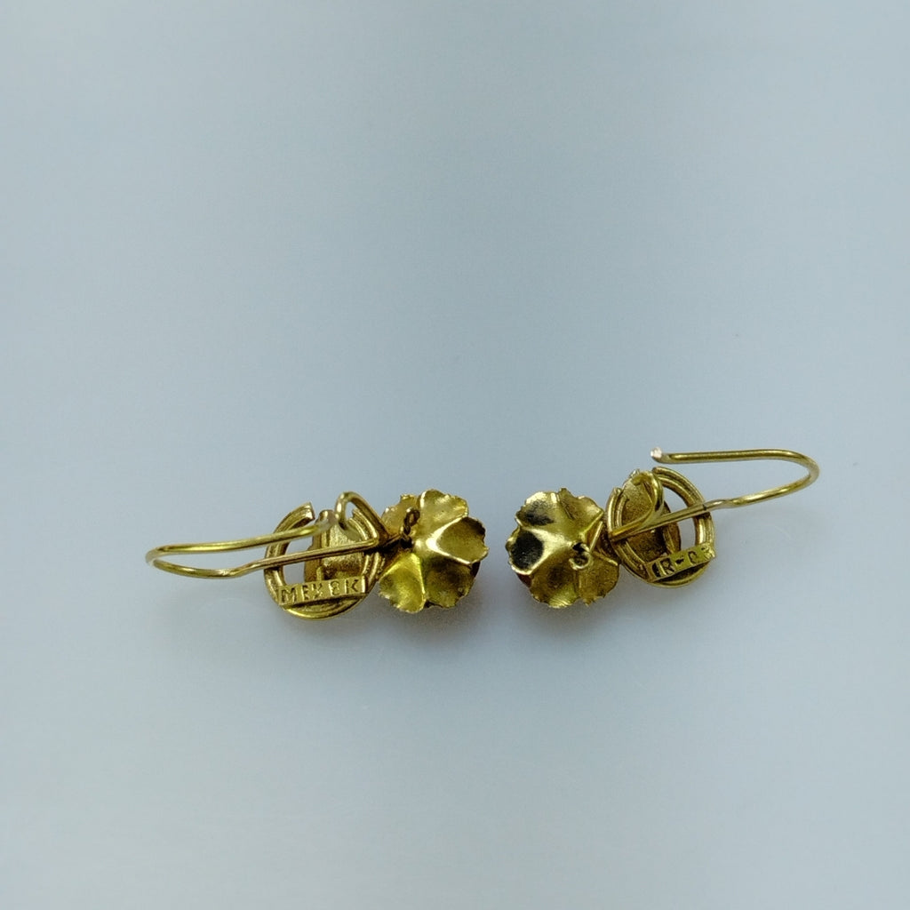 ARETES PAR ORO 10 K 2.5 GRMS (SEMINUEVO)