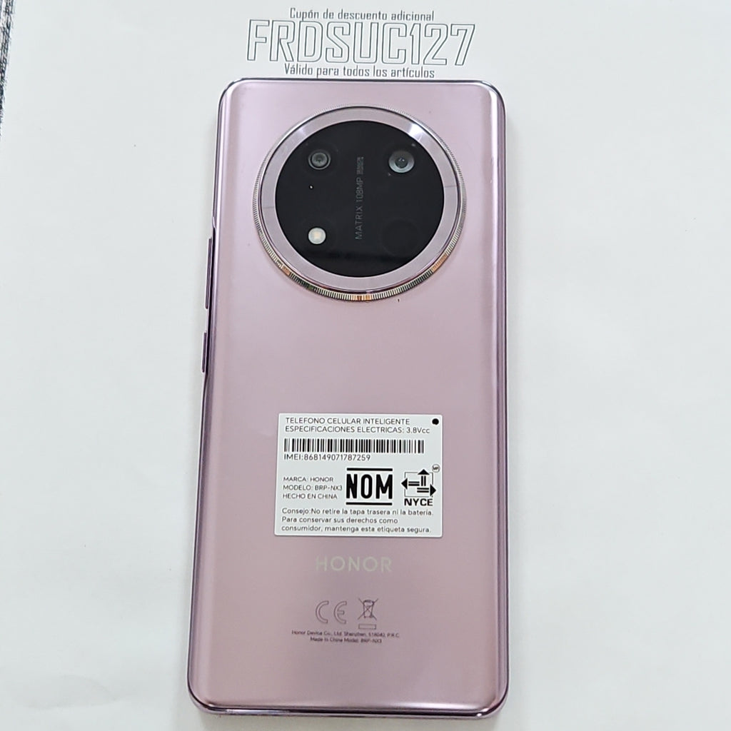 CELULAR HONOR MAGIC 7 LITE BRP-NX3 (2025) 512 GB 8 GB RAM (SEMINUEVO)