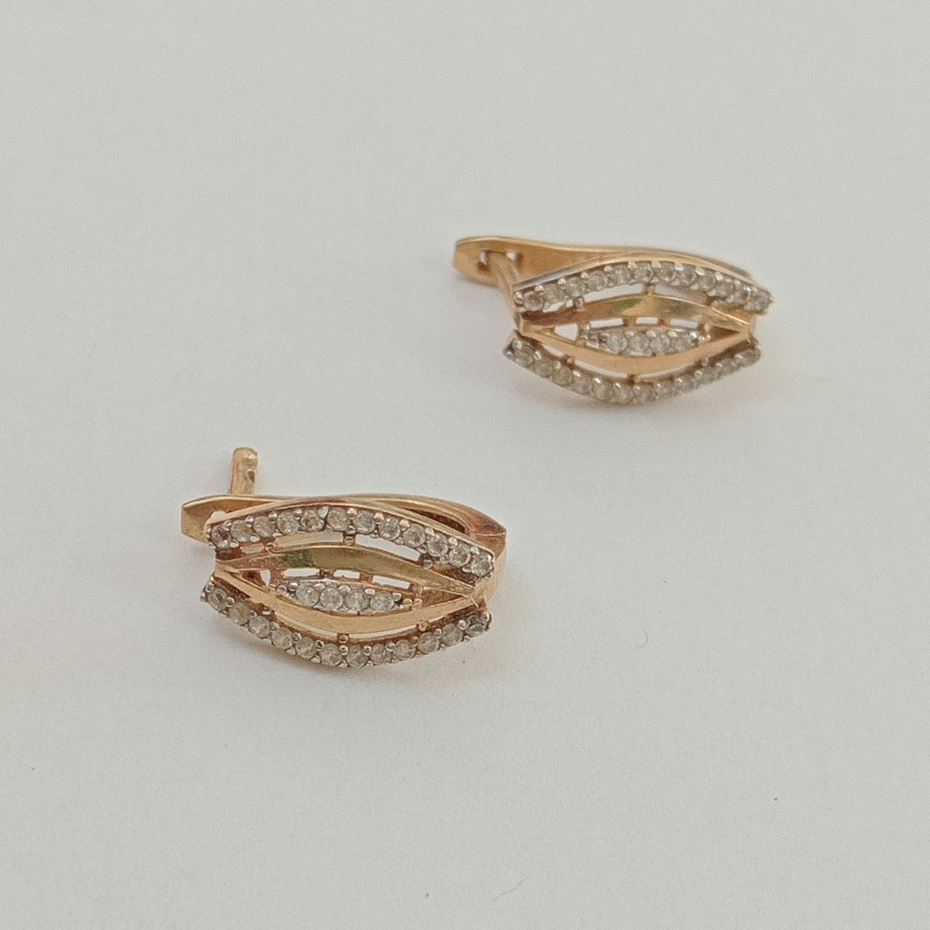 ARETES PAR ORO 10 K 2,20 GRMS (SEMINUEVO)