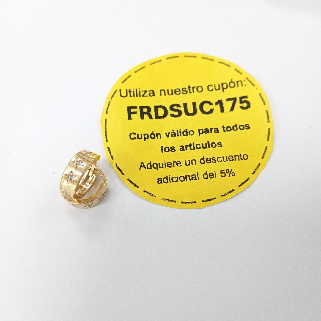 HUGGIES ORO 14K 2.4 (NUEVO)