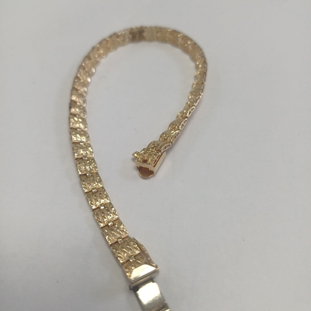 PULSERA ORO 14 K 9.7 GRMS (SEMINUEVO)