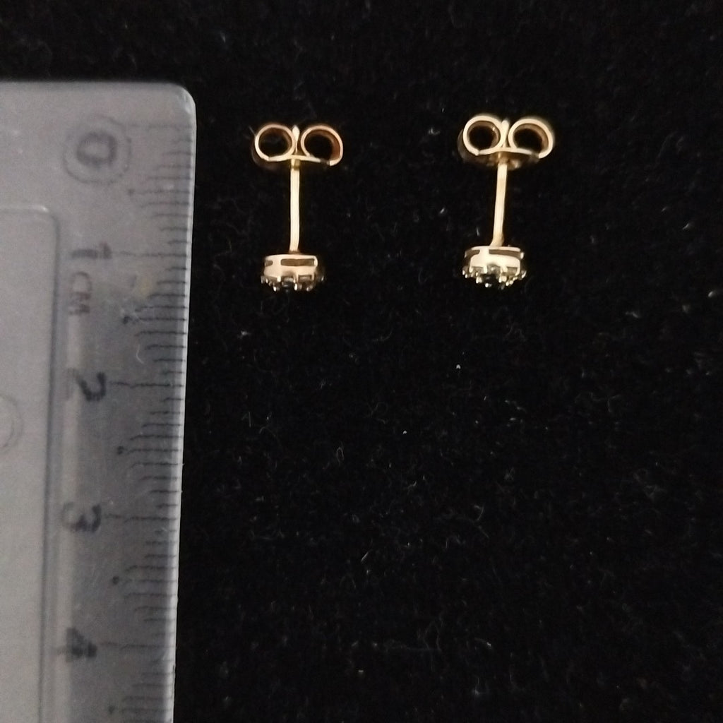 ARETES PAR ORO 14 K 1 GRMS (SEMINUEVO)
