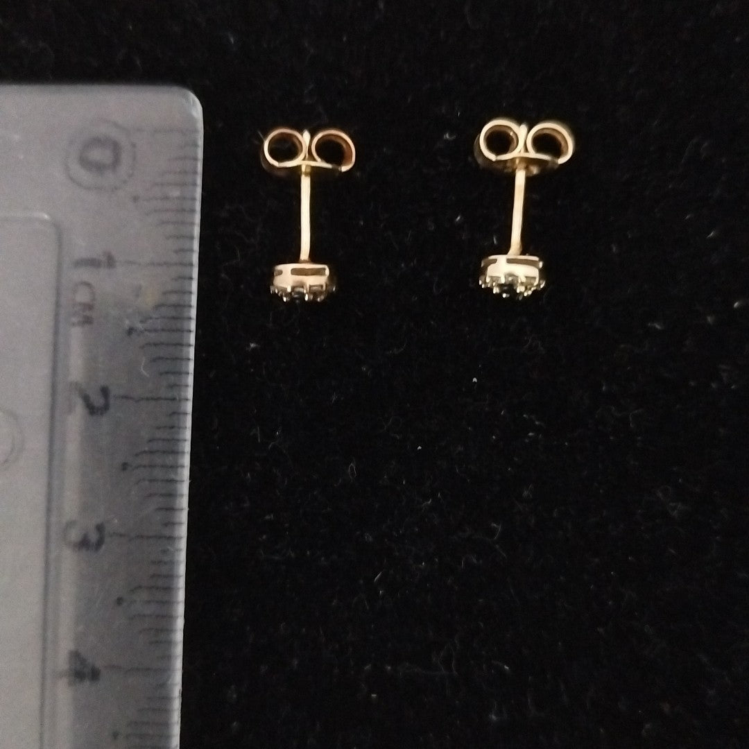 ARETES PAR ORO 14 K 1 GRMS (SEMINUEVO)