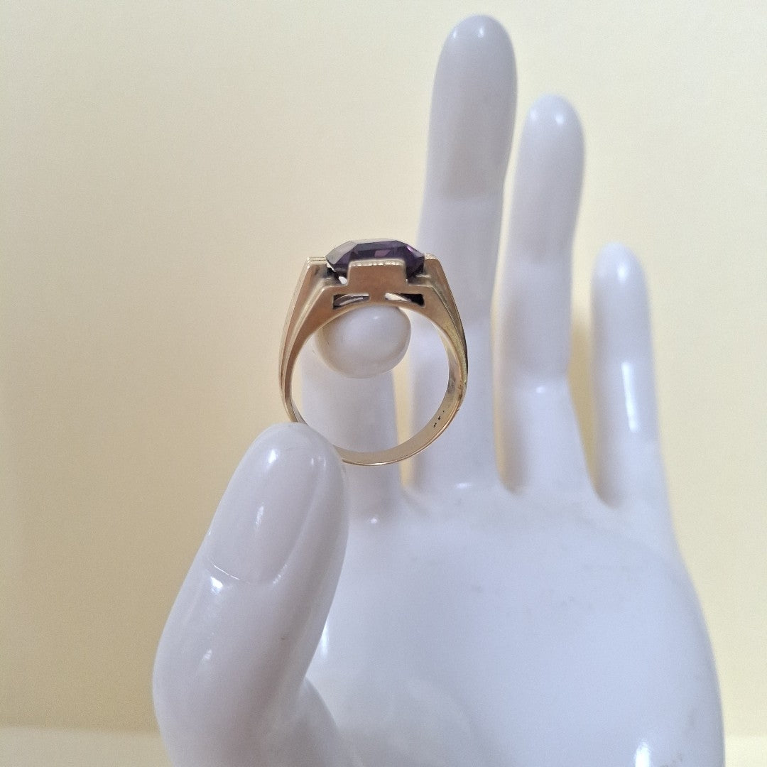 ANILLO ORO 10 K 7 GRMS (SEMINUEVO)