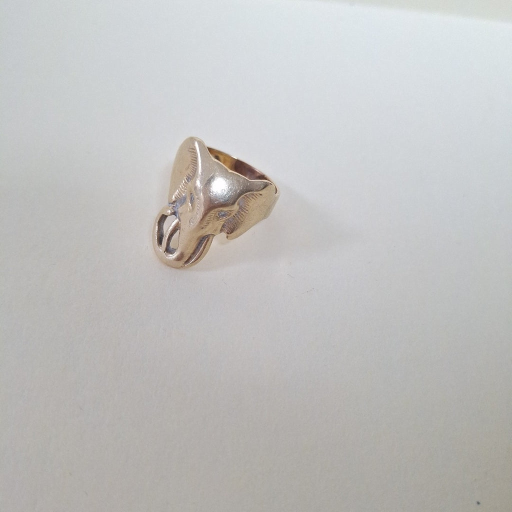 ANILLO ORO 14 K 8,50 GRMS (SEMINUEVO)
