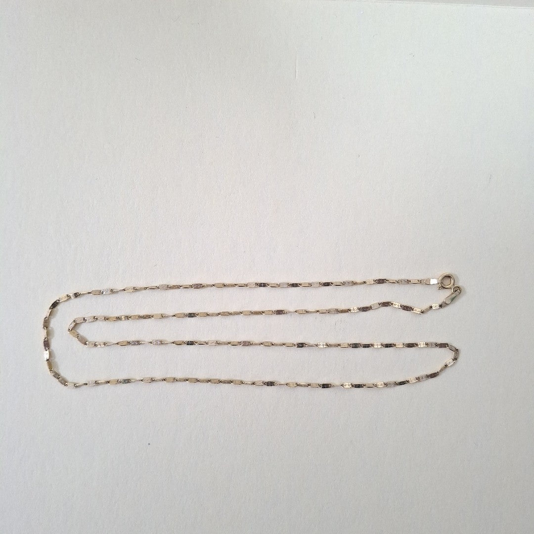 CADENA ORO 14 K 3.6 GRMS (SEMINUEVO)
