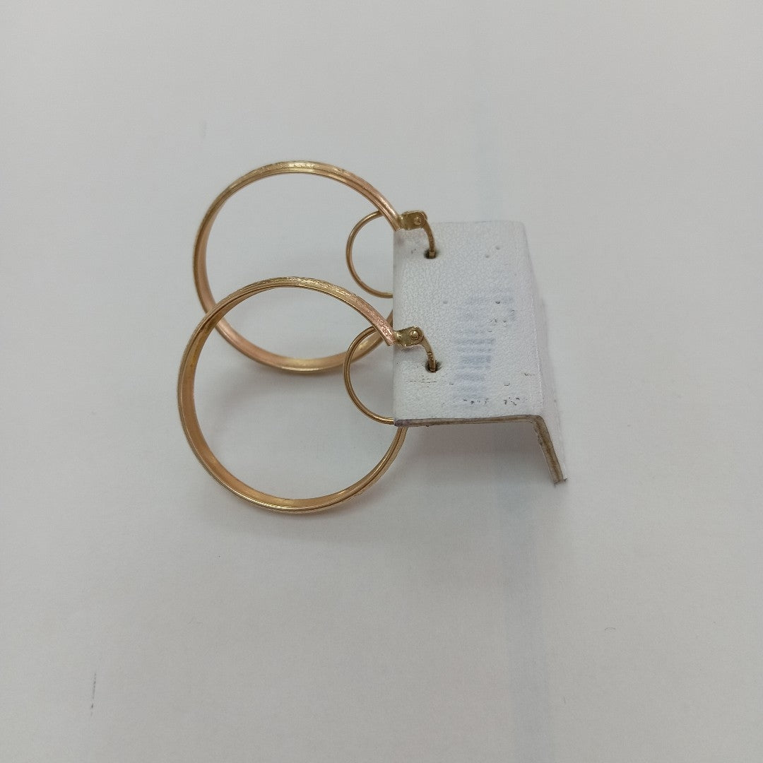 ARRACADAS PAR ORO 10 K 3.9 GRMS (SEMINUEVO)