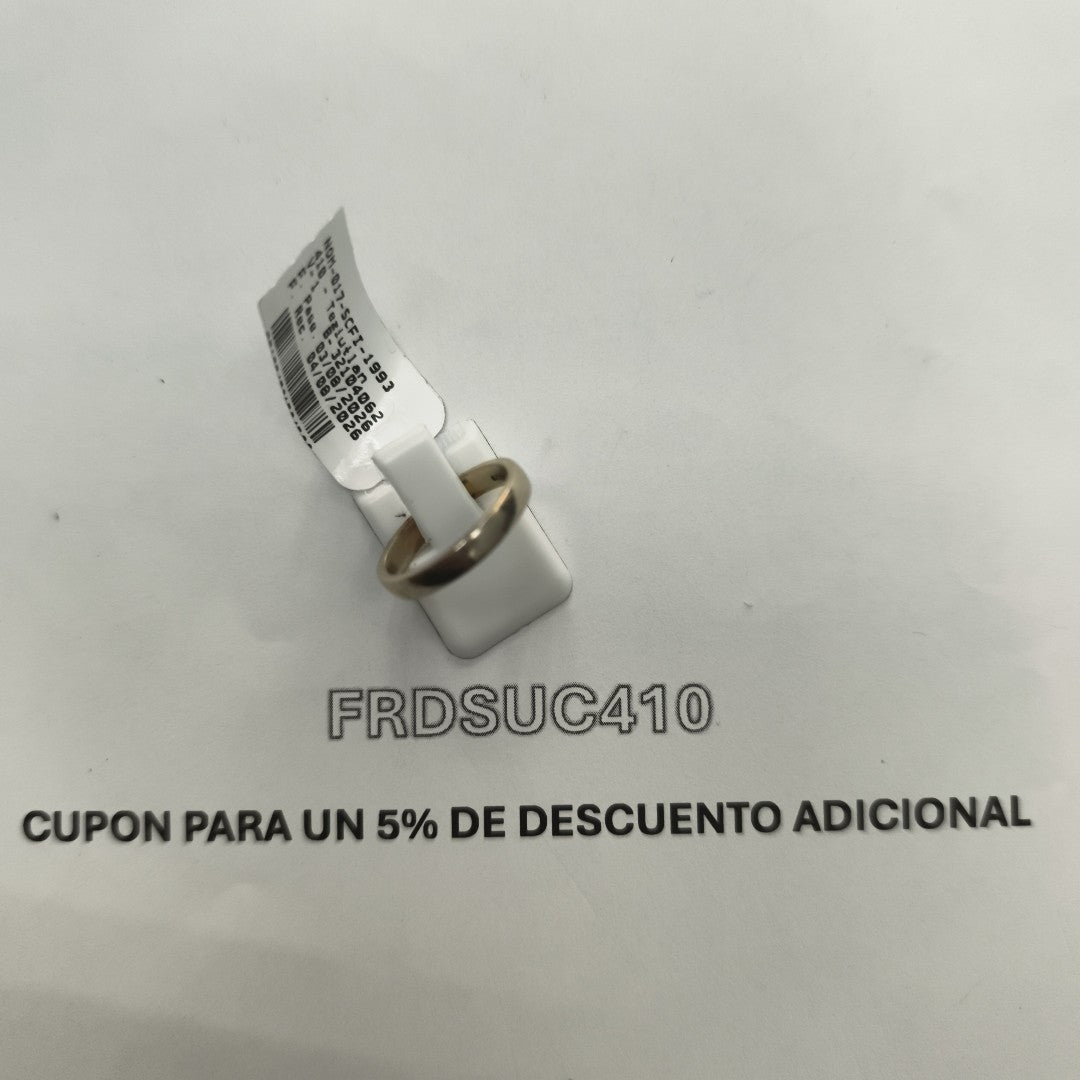 ARGOLLA ORO BLANCO 10 K 3,00 GRMS (SEMINUEVO)