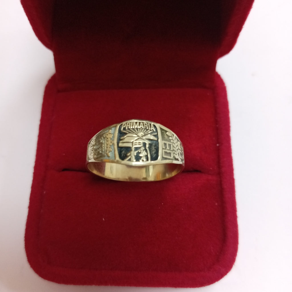 ANILLO DE GRADUACIÓN ORO 8 K 2,20 GRMS (SEMINUEVO)