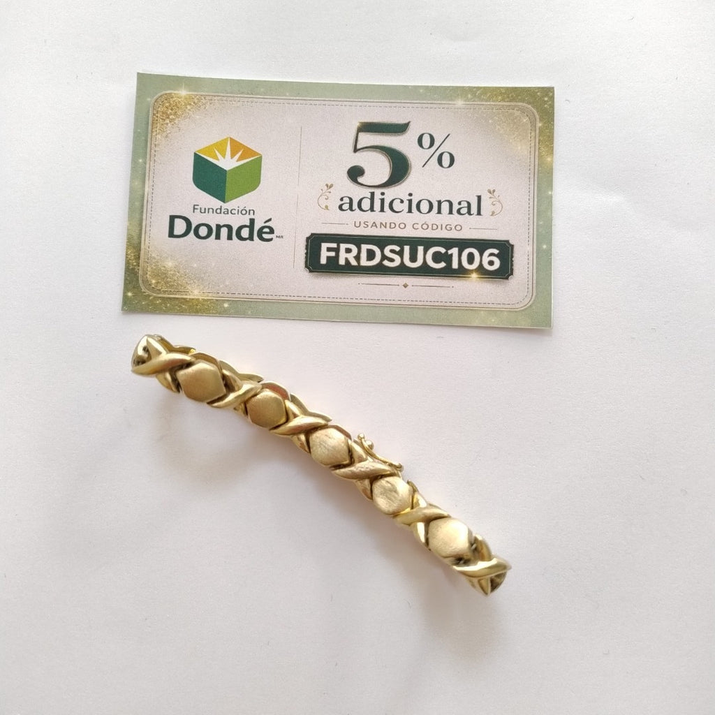 PULSERA ORO 14 K 11.4 GRMS (SEMINUEVO)