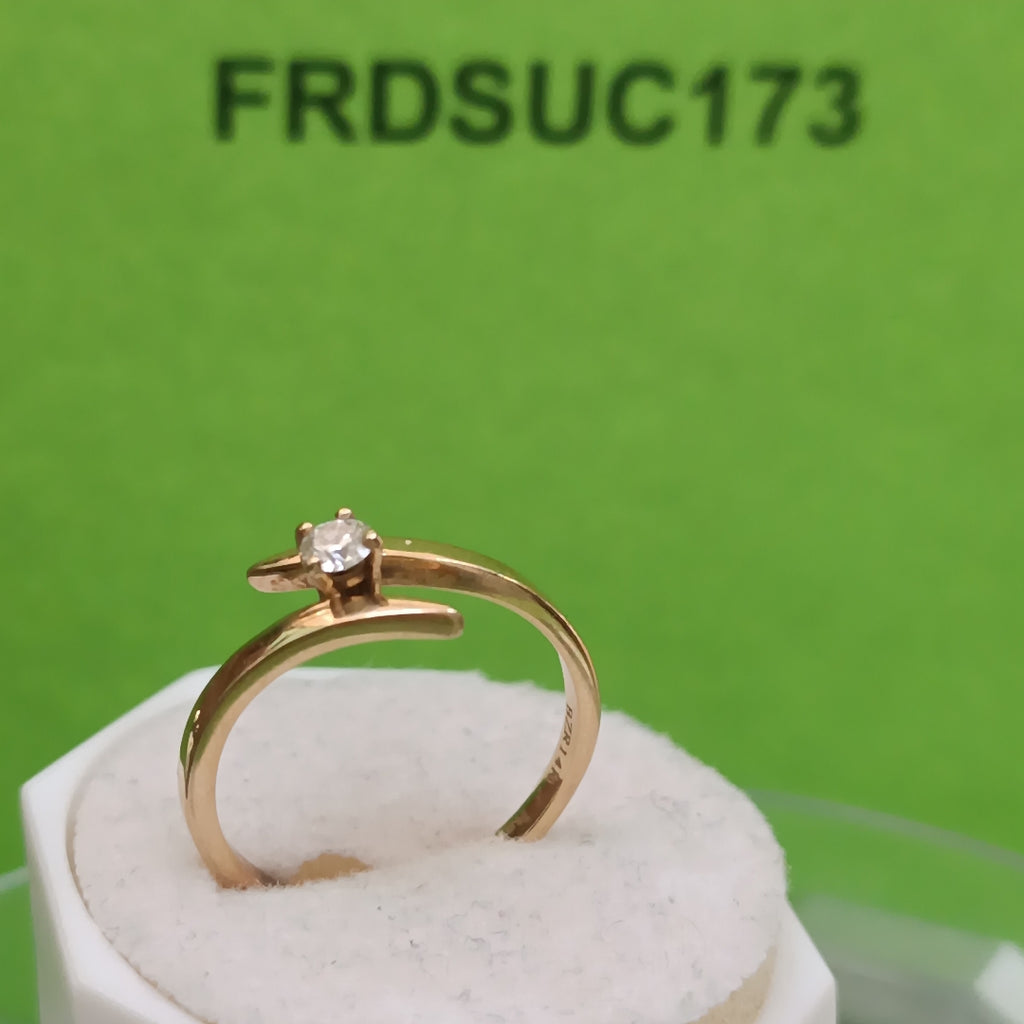 ANILLO ORO 14 K 2,30 GRMS (SEMINUEVO)