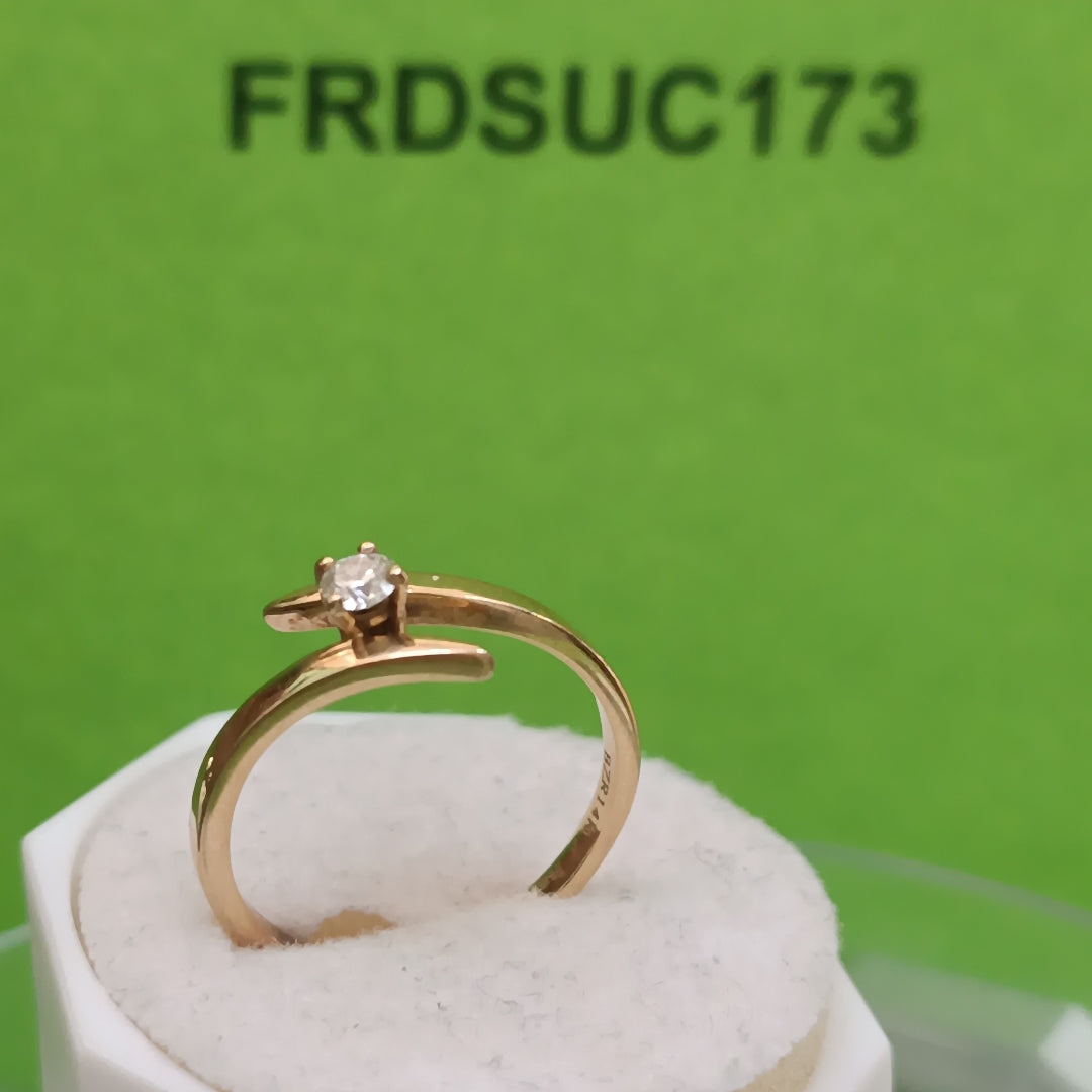 ANILLO ORO 14 K 2,30 GRMS (SEMINUEVO)