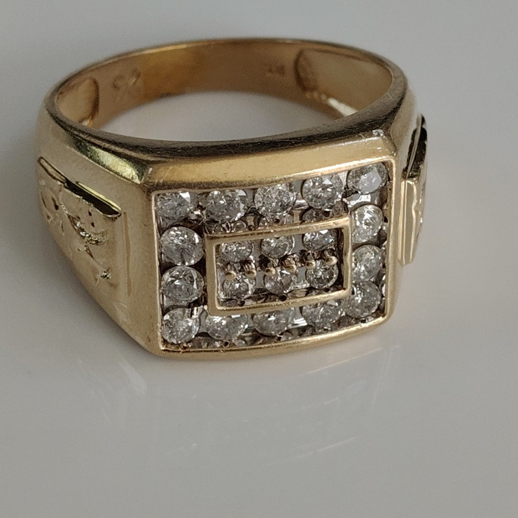ANILLO ORO 14 K 5,00 GRMS (SEMINUEVO)