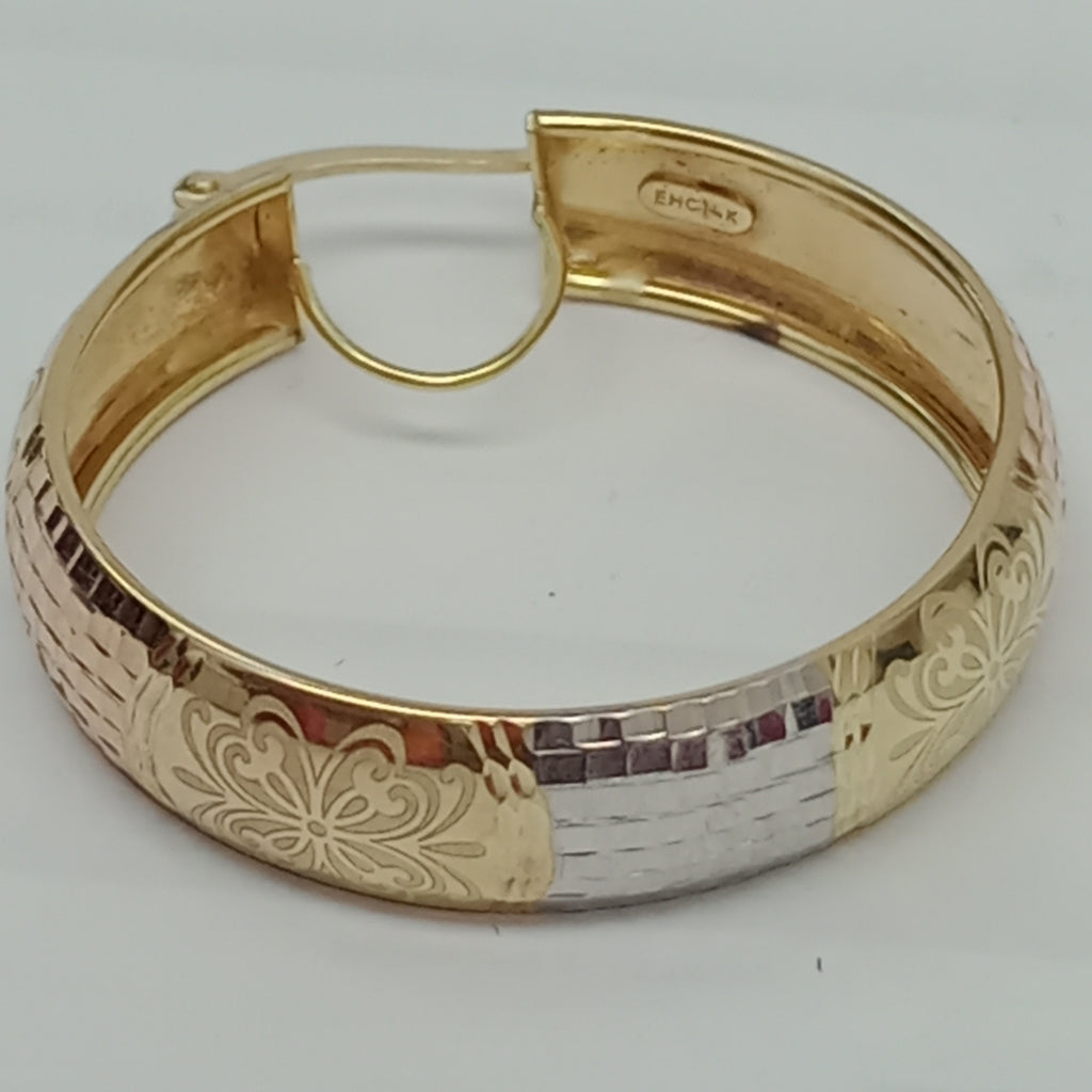 ARRACADAS PAR ORO 14 K 6.2 GRMS (SEMINUEVO)