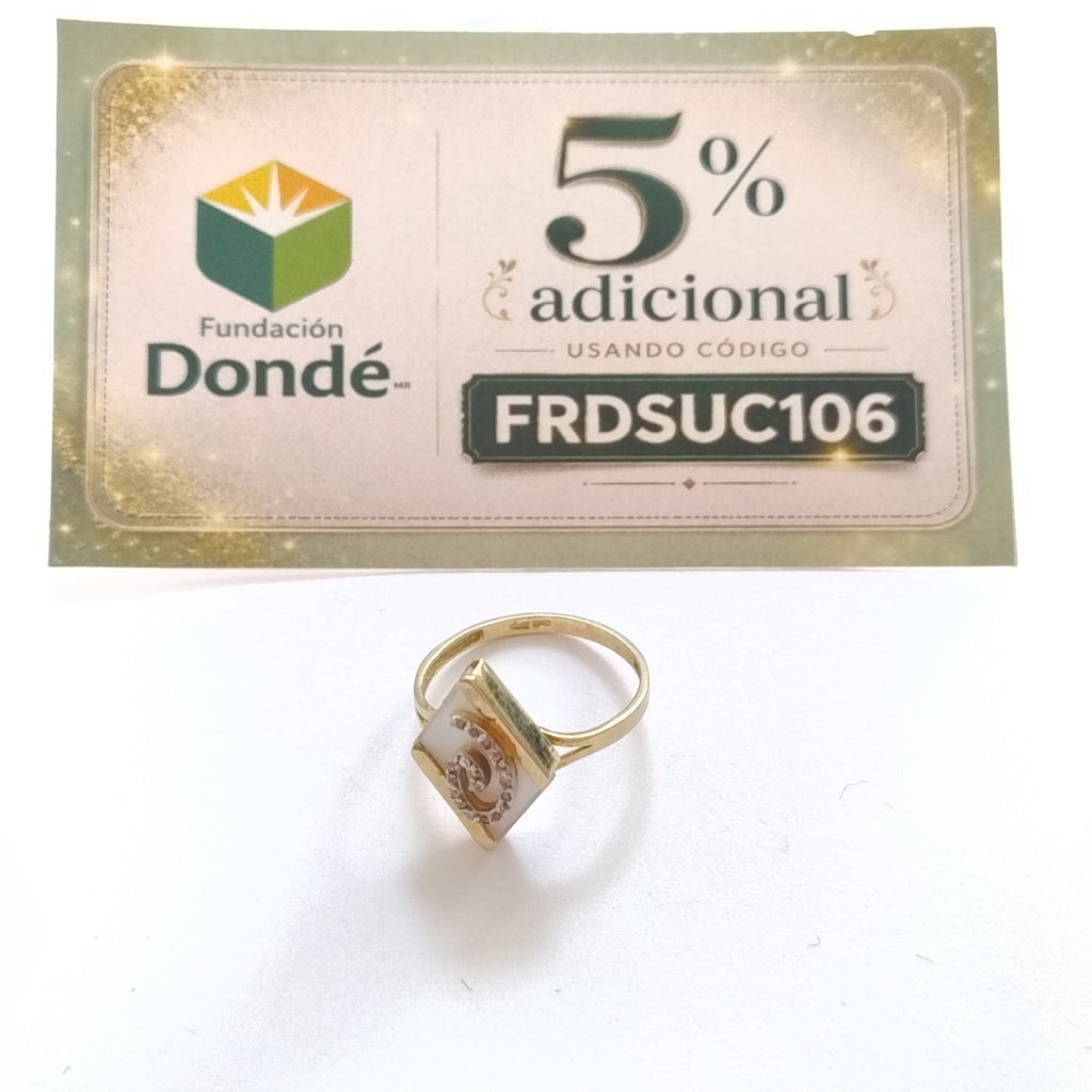 ANILLITO ORO 14 K 2.2 GRMS (SEMINUEVO)