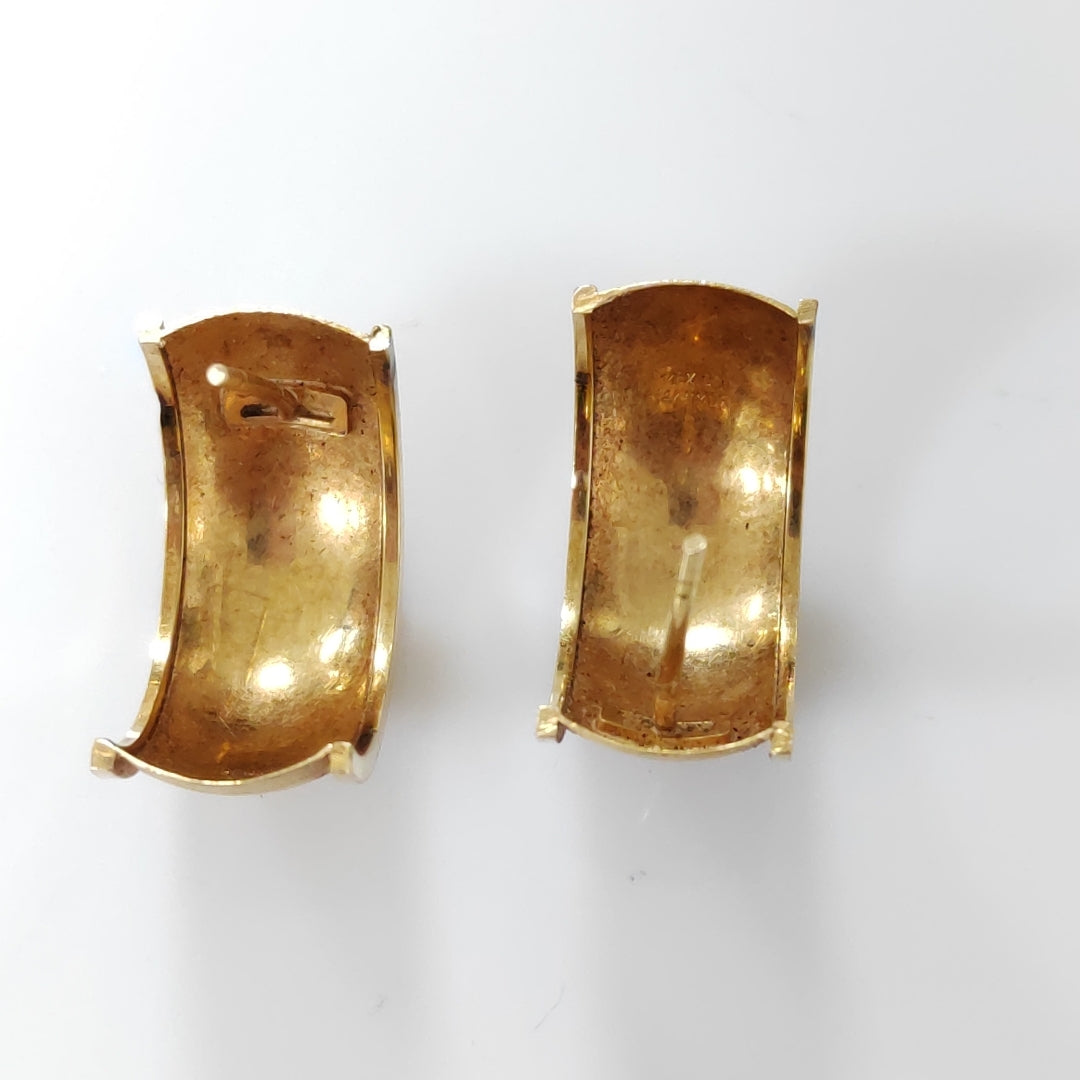 ARETES PAR ORO 14 K 5.2 GRMS (SEMINUEVO)