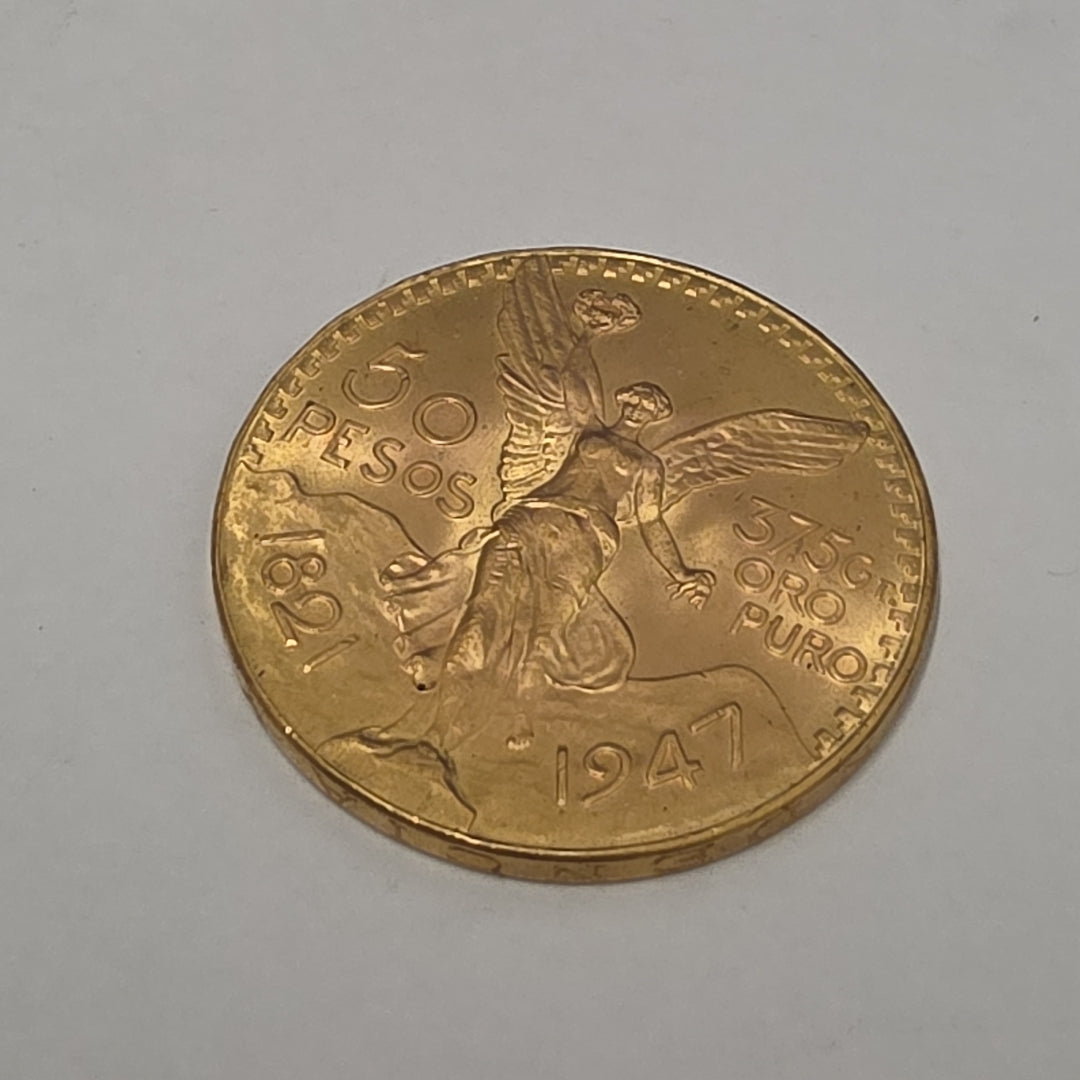 K1 41.6 GRMS 21 K IDENTIFICACIÓN MONEDA NOMINATIVA MONEDAS PESOS 50 PESOS (SEMINUEVO)