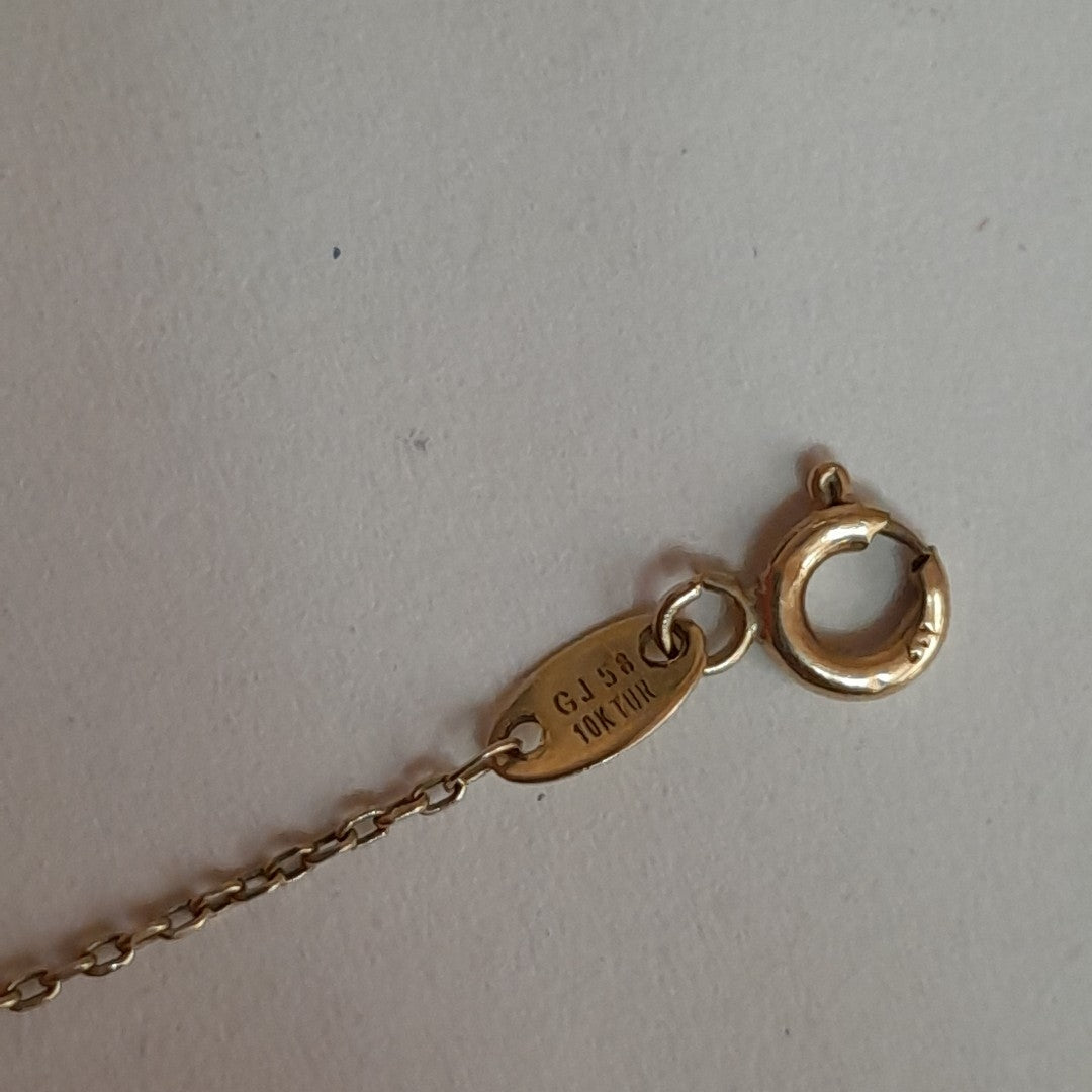 PULSERA ORO COMBINADO 10 K 2,00 GRMS (SEMINUEVO)