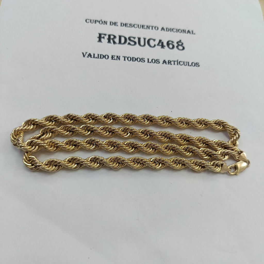 CADENA ORO 10 K 30 GRMS (SEMINUEVO)