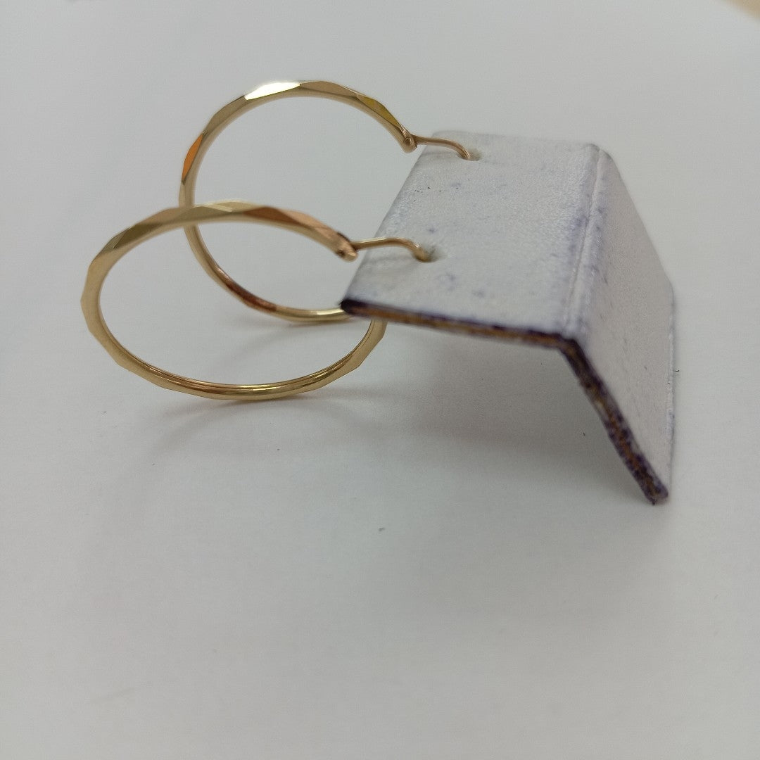 ARRACADAS PAR ORO 10 K 1,80 GRMS (SEMINUEVO)