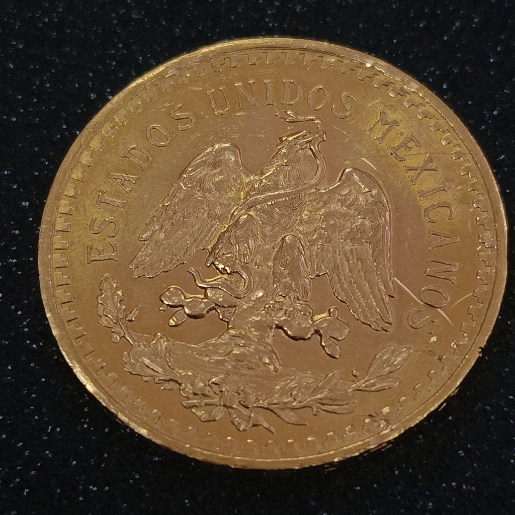 K1 41.6 GRMS 21 K IDENTIFICACIÓN MONEDA NOMINATIVA MONEDAS PESOS 50 PESOS (SEMINUEVO)