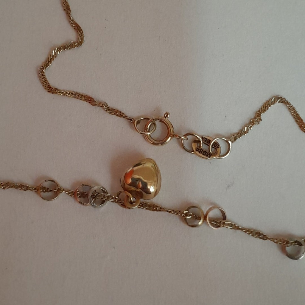 CADENA ORO COMBINADO 10 K 1,50 GRMS (SEMINUEVO)