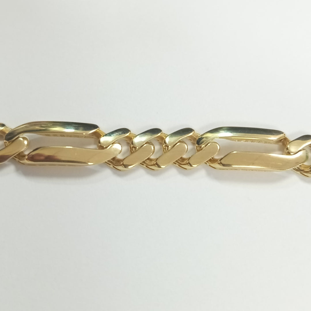 PULSERA MONACO ORO 14K 9.9 (NUEVO)