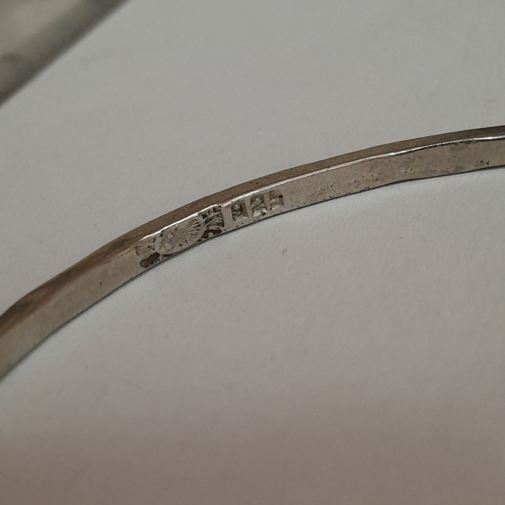 PULSERA RIGIDA PLATA 12,00 GRMS (SEMINUEVO)