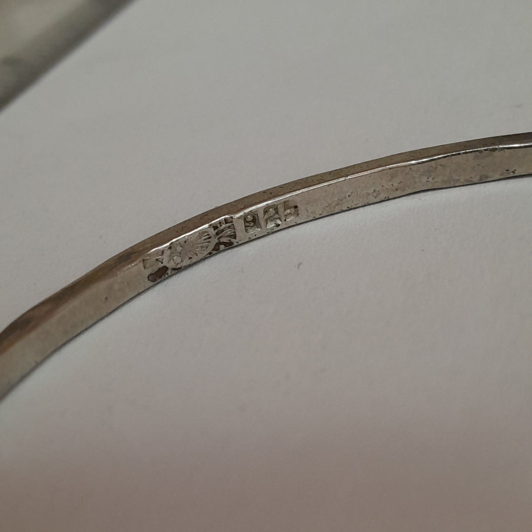 PULSERA RIGIDA PLATA 12,00 GRMS (SEMINUEVO)