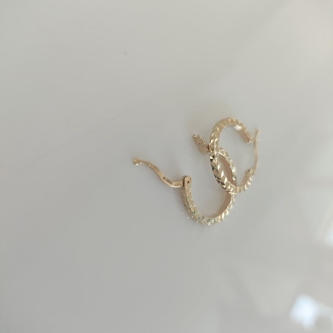 ARRACADAS ORO 14K 1.2 (NUEVO)