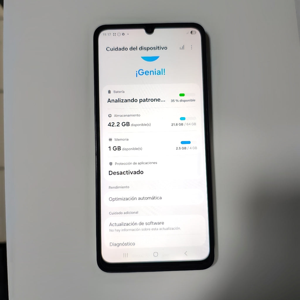 CELULAR SAMSUNG GALAXY A07 SM-A075M (2025) 64 GB 4 GB RAM (SEMINUEVO)