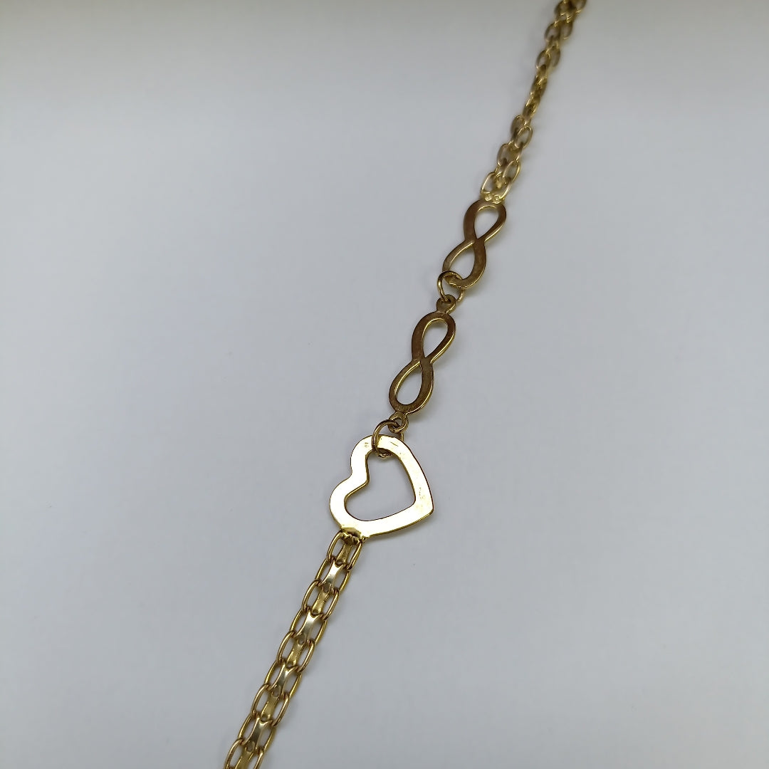 PULSERA ORO 10 K 4.2 GRMS (SEMINUEVO)