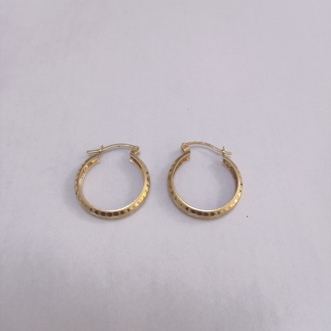 ARRACADAS PAR ORO 14 K 2.1 GRMS (SEMINUEVO)