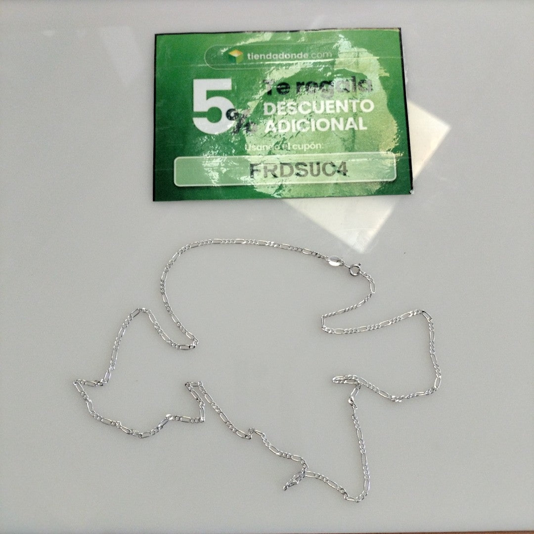 CADENA 3X1 PLATA .925 60 CM 3.62 GR (NUEVO)