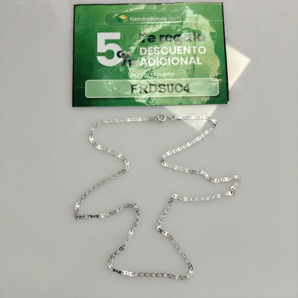 CADENA GUCHI PLATA .925 55 CM 3.72 GR (NUEVO)