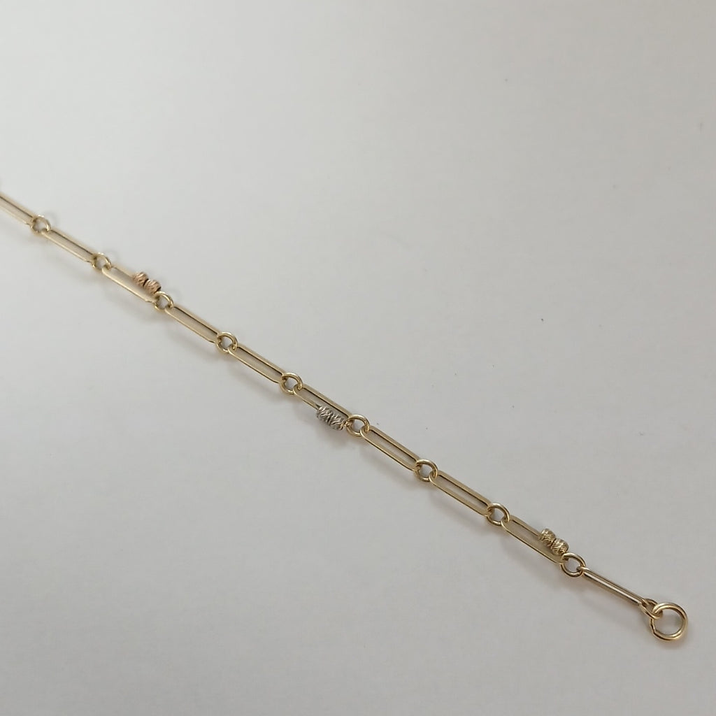 PULSERA ORO 14 K 2.3 GRMS (SEMINUEVO)