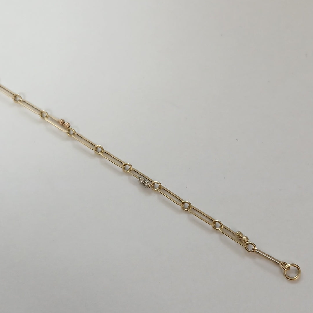 PULSERA ORO 14 K 2.3 GRMS (SEMINUEVO)