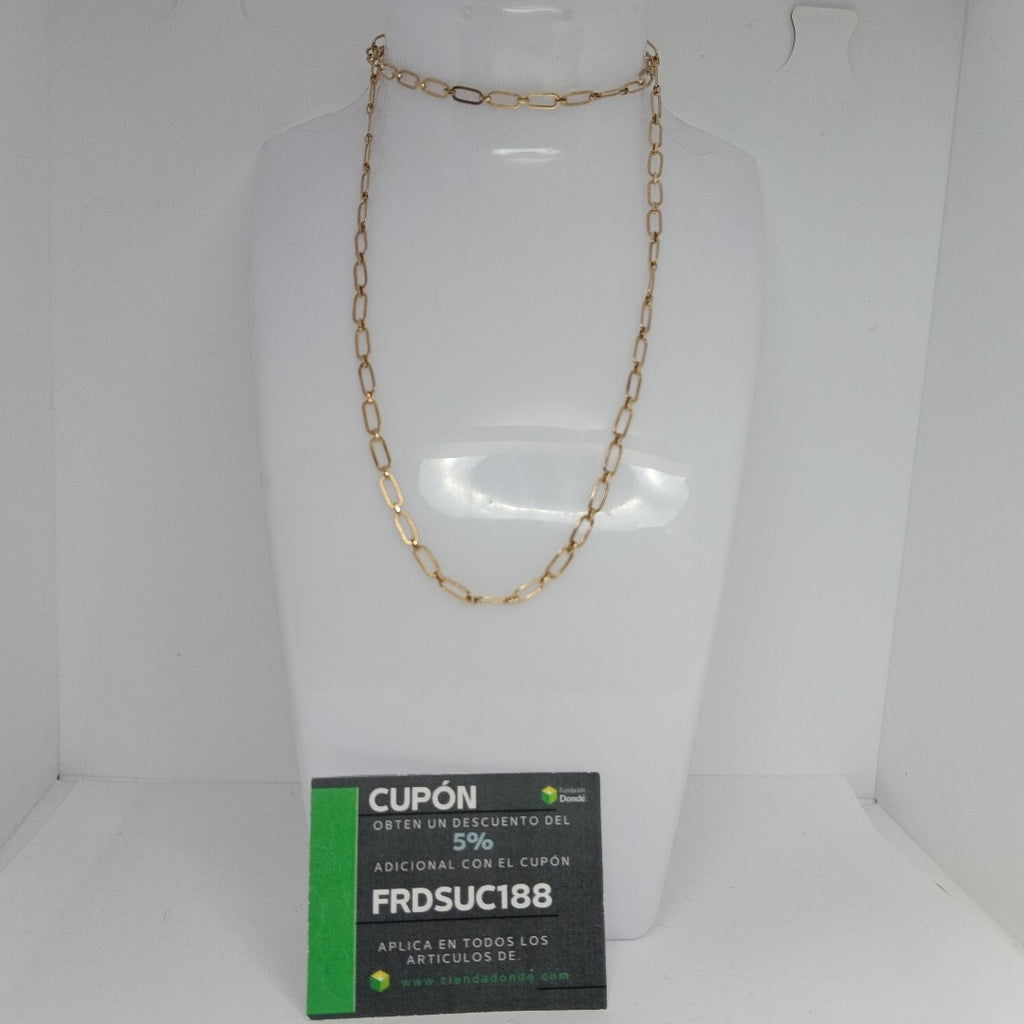 CADENA ORO 10 K 4.6 GRMS (SEMINUEVO)