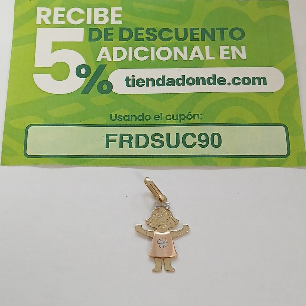 DIJE ORO 14 K 1,10 GRMS (SEMINUEVO)