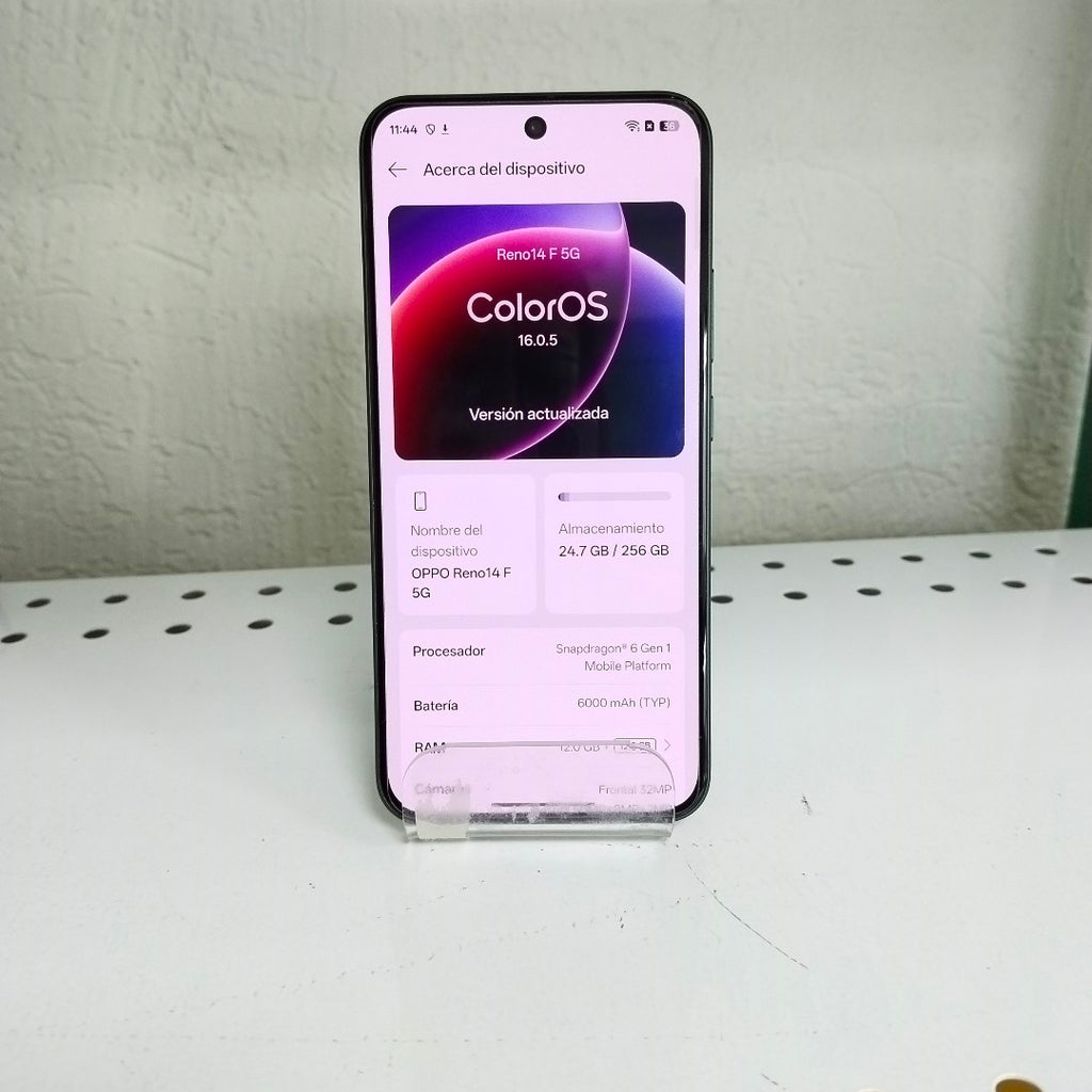CELULAR OPPO RENO 14 F CPH2743 (2025) 256 GB 12 GB RAM (SEMINUEVO)