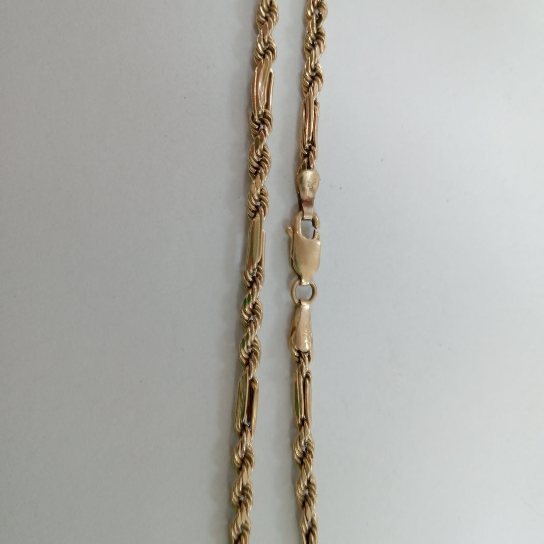 PULSERA RIGIDA ORO 10 K 8.5 GRMS (SEMINUEVO)