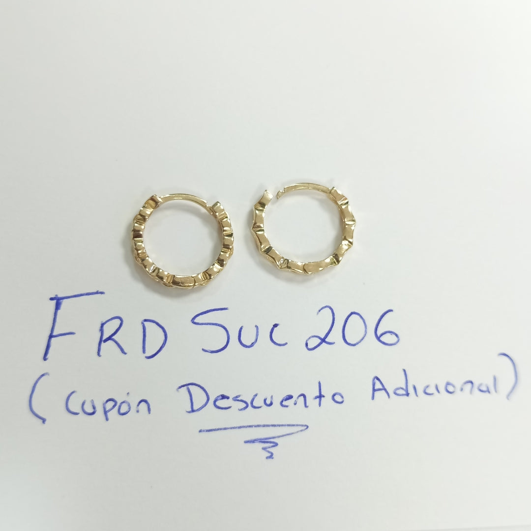HUGGIES ORO 14K 2.1 (NUEVO)