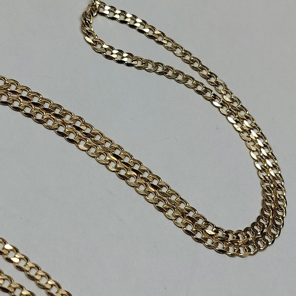 CADENA BARBADA 14K 60 CM 5.9 GR (NUEVO)