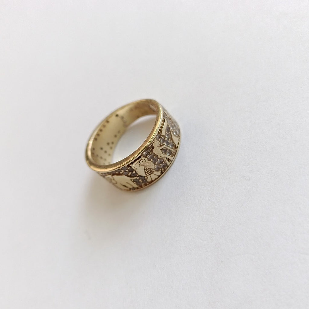 ANILLO ORO 10 K 5,50 GRMS (SEMINUEVO)